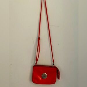 Mirco red crossbody purse
